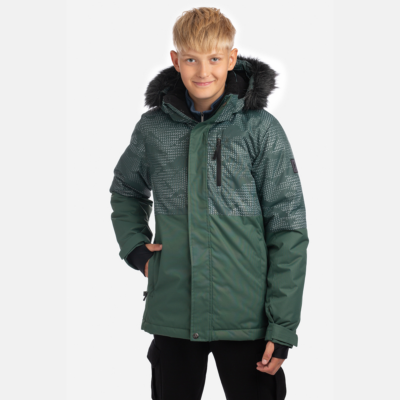 Forest green (patterned)